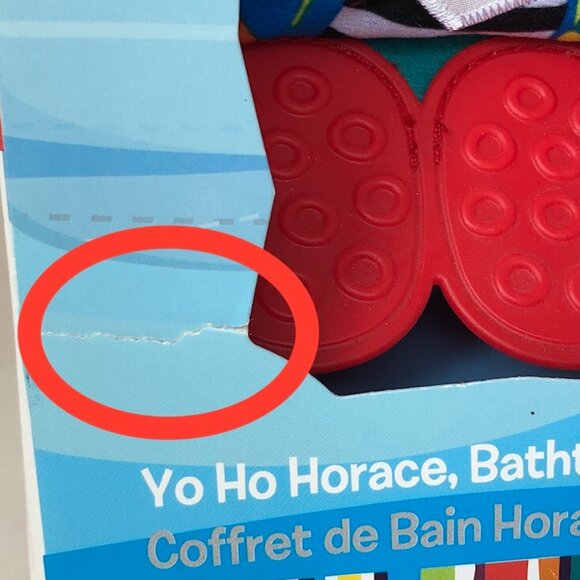 New in Box Lamaze Yo Ho Horace Bathtime Story Book Set-Pirate - Picture 14 of 14